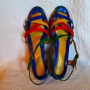 Sandals,Jrenee,size 10m,multi
